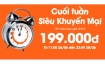 Cuối tuần bay cùng Jetstar chỉ 199.000 đồng