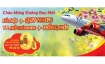 Vietjet Air khuyến mãi 3000 vé máy bay giá 0 đồng